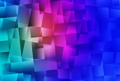 Light Blue, Red vector background with rectangles. Stock-Illustration