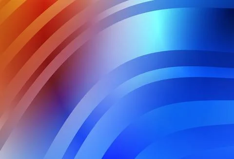 Light Blue, Red vector background with lines. Stock Illustration