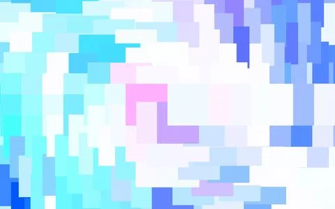Light Blue, Red vector background with rectangles. Stock Illustration