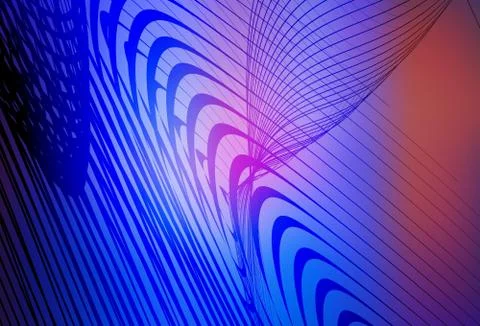 Light Blue, Red vector blurred shine abstract texture. Stock Illustration
