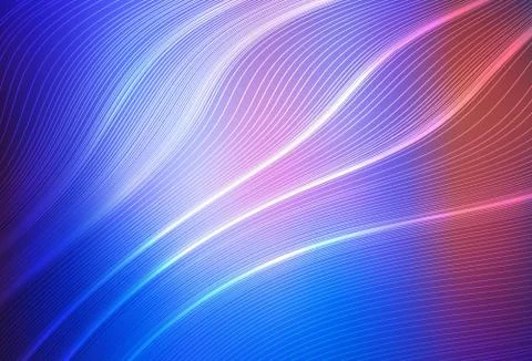 Light Blue, Red vector blurred shine abstract texture. Illustrazione stock
