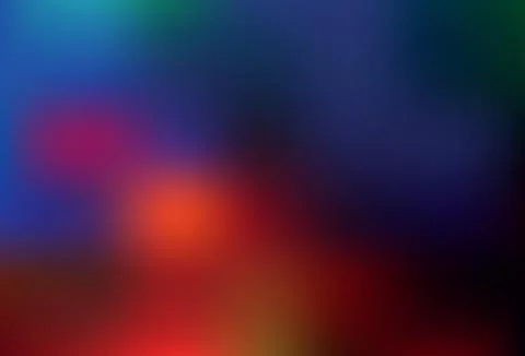 Light Blue, Red vector blurred shine abstract template. Stock Illustration