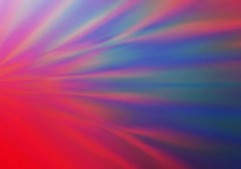 Light Blue, Red vector blurred shine abstract background. Stock Illustration
