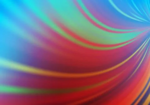 Light Blue, Red vector blurred shine abstract pattern. Illustrazione stock