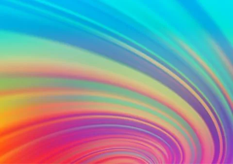 Light Blue, Red vector blurred shine abstract pattern. Stock Illustration