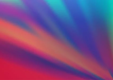 Light Blue, Red vector blurred shine abstract pattern. Illustration