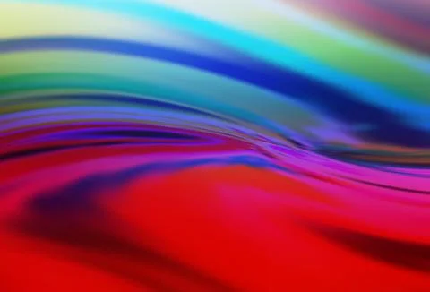 Light Blue, Red vector blurred shine abstract background. Illustrazione stock
