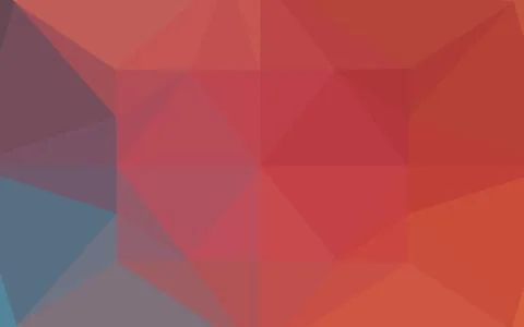 Light Blue, Red vector blurry hexagon pattern. 스톡 일러스트