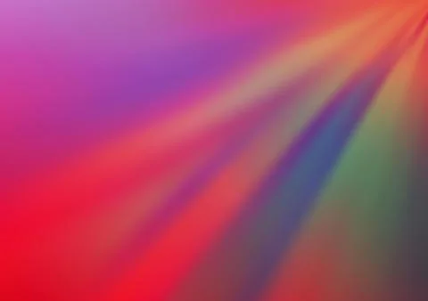 Light Blue, Red vector bokeh and colorful pattern. Illustrazione stock