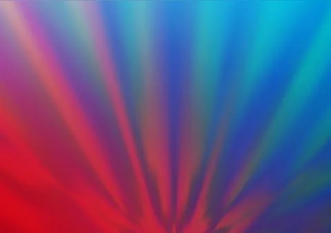 Light Blue, Red vector bokeh and colorful pattern. Illustrazione stock