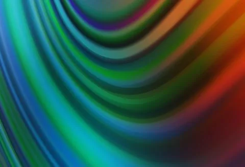 Light Blue, Red vector colorful abstract background. Stock Illustration