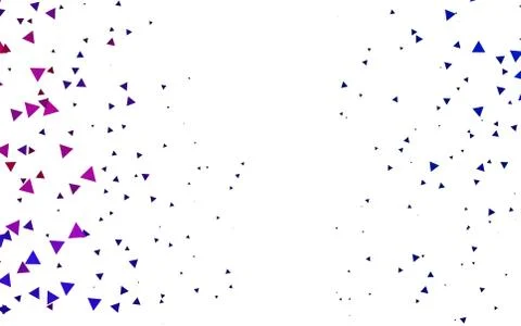 Light Blue, Red vector cover in polygonal style. Stock Illustration