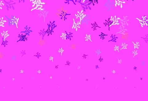 Light Blue, Red vector elegant pattern with sakura. Illustrazione stock