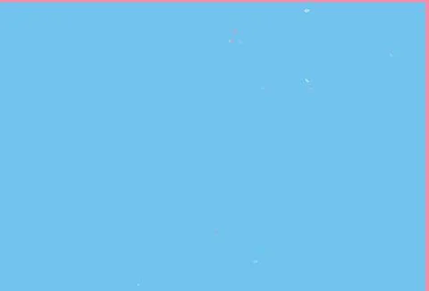 Light Blue, Red vector hand painted pattern. Stock Illustration