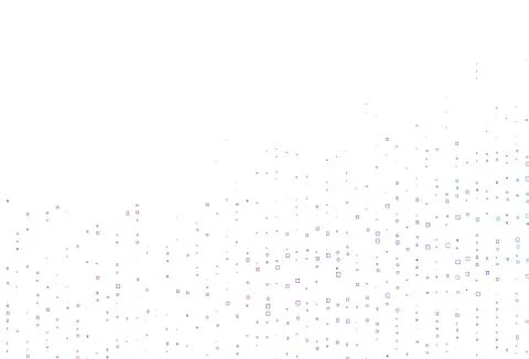 Light Blue, Red vector layout with rectangles, squares. Stock Illustration