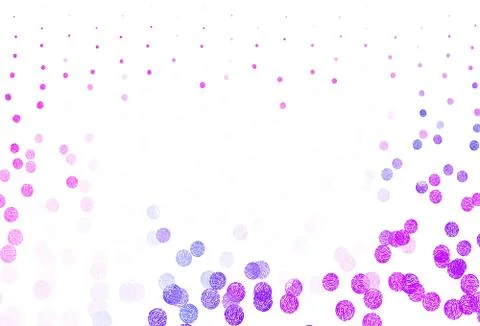Light Blue, Red vector layout with circle shapes. Illustrazione stock