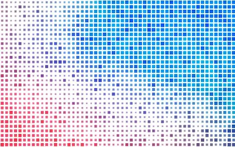 Light Blue, Red vector layout with lines, rectangles. Stock Illustration