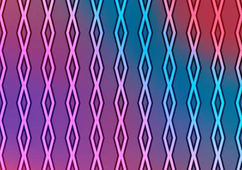 Light Blue, Red vector layout with lines, rectangle. Stockillustratie