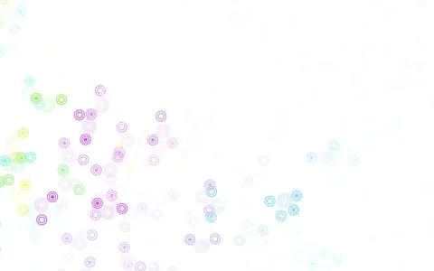 Light Blue, Red vector layout with circle shapes. イラスト素材