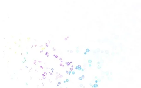 Light Blue, Red vector layout with circle shapes. Ilustración de archivo