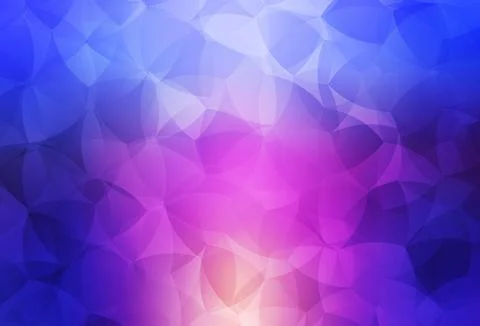 Light Blue, Red vector low poly background. Stock Illustration