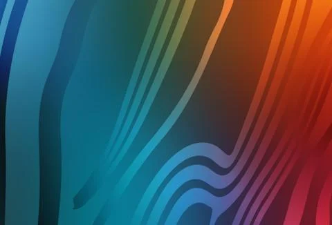 Light Blue, Red vector pattern with lines. Stock Illustration