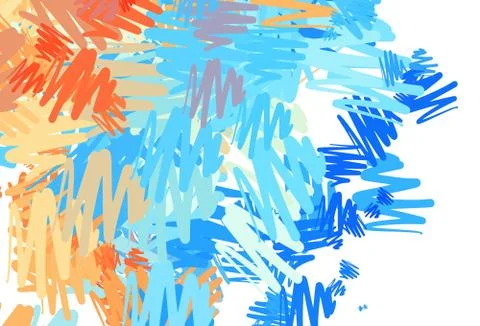 Light Blue, Red vector pattern with sharp lines. Stock Illustration