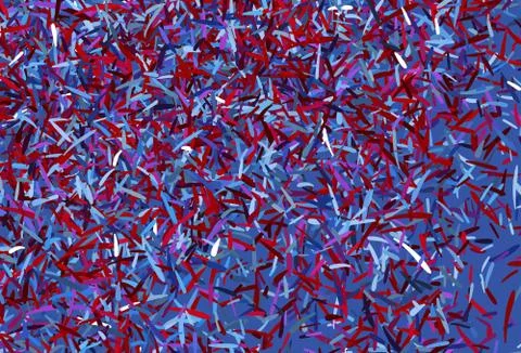 Light Blue, Red vector pattern with sharp lines. Stock Illustration