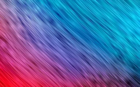 Light Blue, Red vector pattern with liquid shapes. 스톡 일러스트