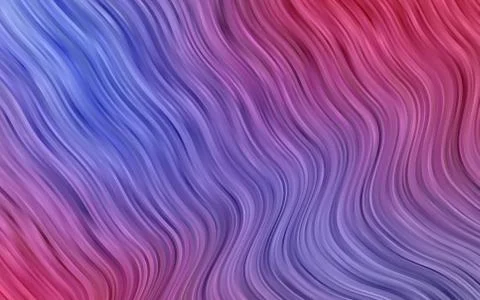 Light Blue, Red vector pattern with liquid shapes. Stock Illustration