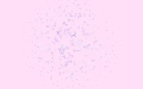 Light Blue, Red vector pattern with artificial intelligence network. イラスト素材