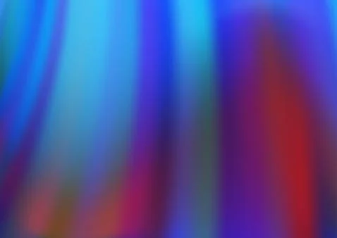 Light Blue, Red vector pattern with liquid shapes. 스톡 일러스트