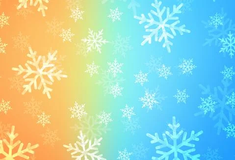 Light Blue, Red vector pattern in Christmas style. 스톡 일러스트