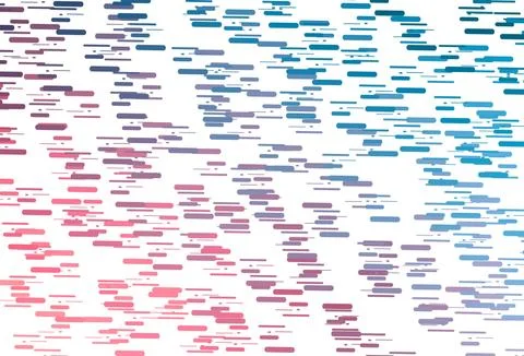 Light Blue, Red vector pattern with narrow lines. Stock Illustration