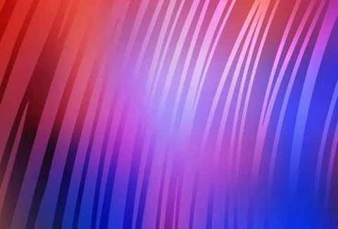 Light Blue, Red vector pattern with lines. Stock Illustration