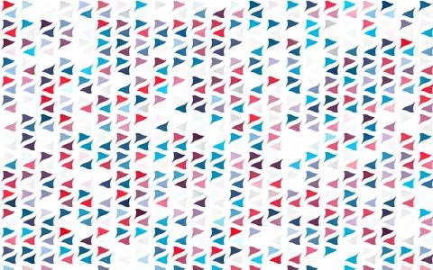 Light Blue, Red vector pattern in polygonal style. Stock Illustration