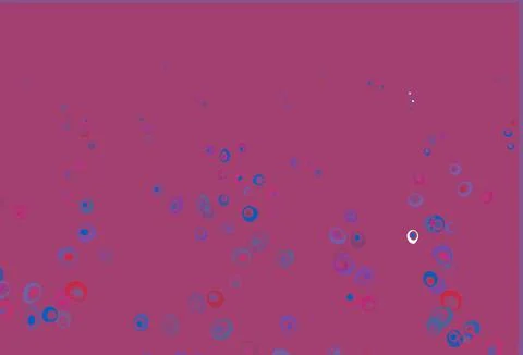 Light Blue, Red vector pattern with spheres. イラスト素材