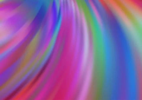 Light Blue, Red vector pattern with liquid shapes. Illustrazione stock