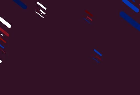 Light Blue, Red vector pattern with narrow lines. Stock Illustration