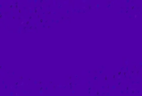 Light blue, red vector pattern with gender elements. Stock Illustration