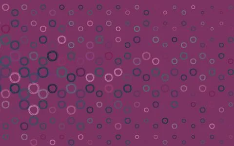 Light Blue, Red vector pattern with spheres. Stock Illustration