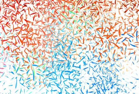 Light Blue, Red vector pattern with sharp lines. 库存插图