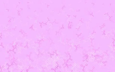 Light Blue, Red vector pattern with artificial intelligence network. Stockillustratie