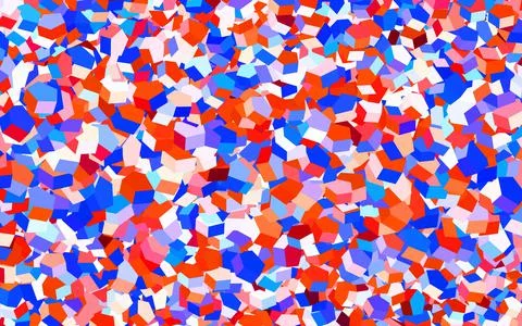 Light Blue, Red vector pattern with colorful hexagons. 스톡 일러스트