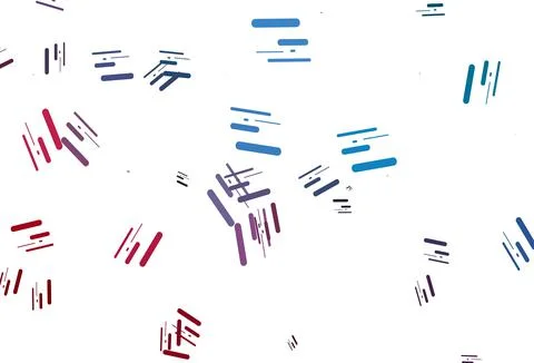 Light Blue, Red vector pattern with narrow lines. Stock Illustration