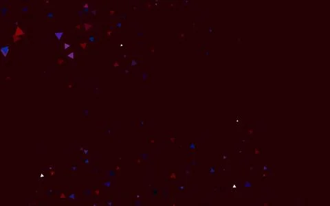 Light Blue, Red vector pattern in polygonal style. 스톡 일러스트