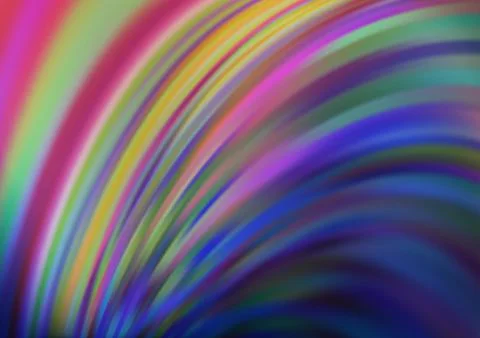 Light Blue, Red vector pattern with liquid shapes. Stock Illustration