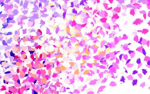 Light Blue, Red vector pattern with random forms. Stock Illustration