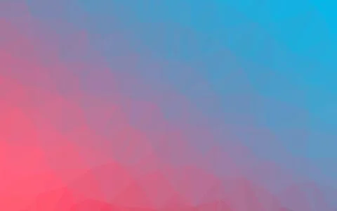 Light Blue, Red vector polygon abstract layout. イラスト素材