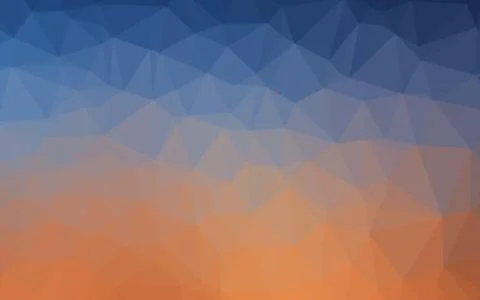 Light Blue, Red vector polygonal pattern. Stock Illustration